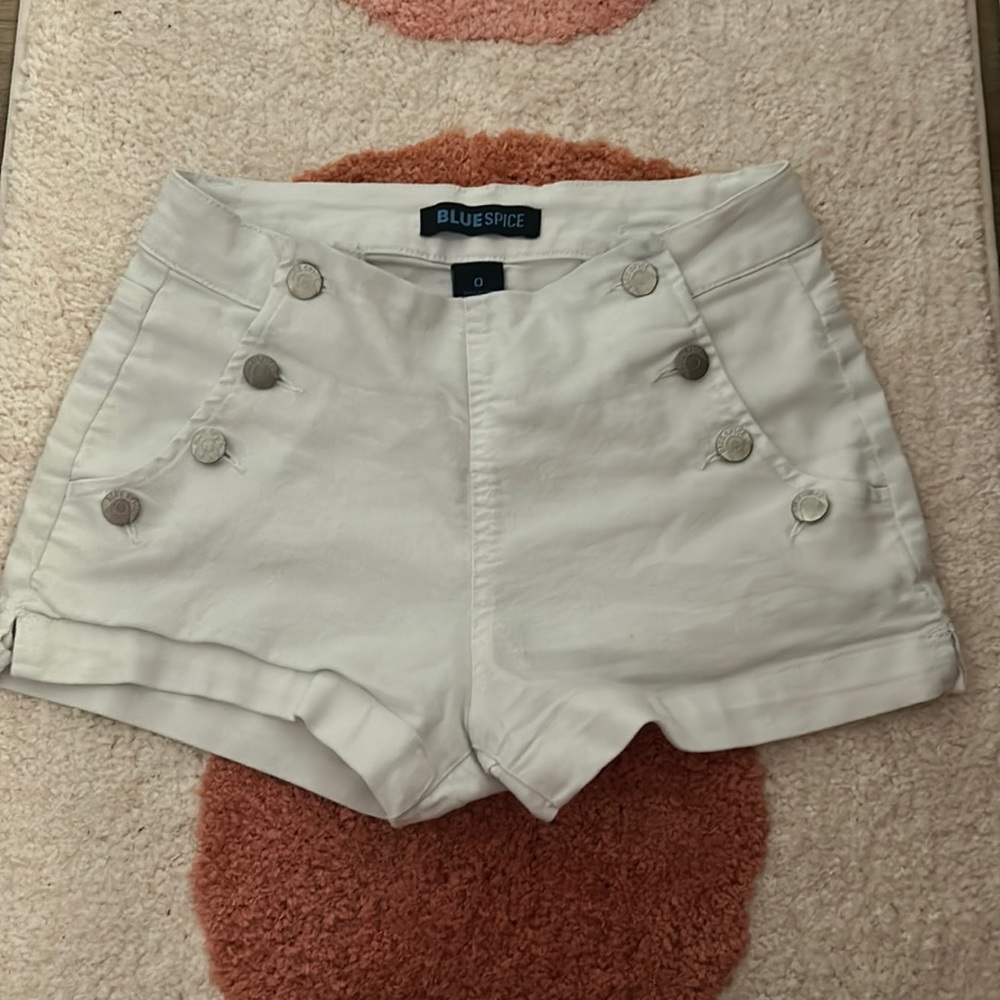 White shorts